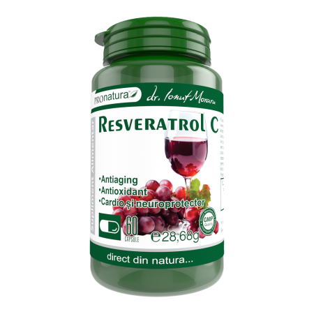 Raceala si gripa - Resveratrol C, 60 capsule, Medica