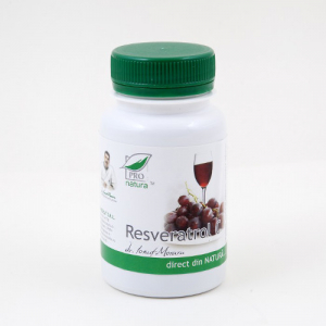 Inima si circulatie - Resveratrol C, 60 capsule, Medica