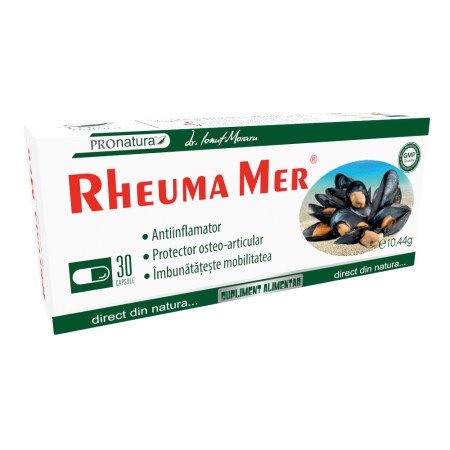 Aparatul locomotor - Rheuma Mer, 30 capsule, Medica
