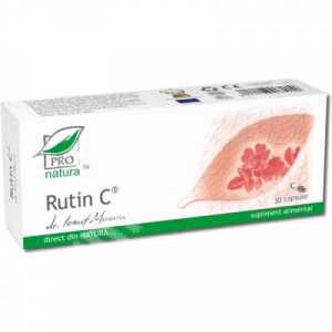 Inima si circulatie - Rutin C, 30 capsule, Medica
