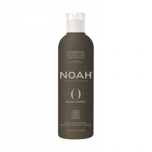 Sampon - Sampon BIO purificator cu ulei esential de menta pentru par si scalp gras, Noah, 250 ml