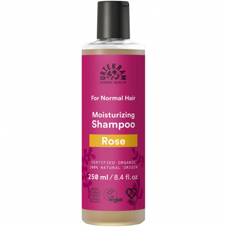 Cosmetice - Sampon cu trandafir bio pentru par normal