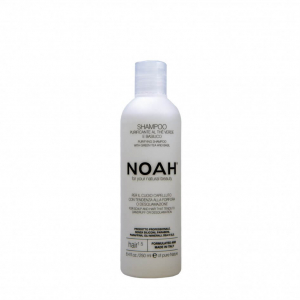 Pentru femei - Sampon natural purifiant cu ceai verde pentru par cu matreata (1.5), Noah, 250 ml