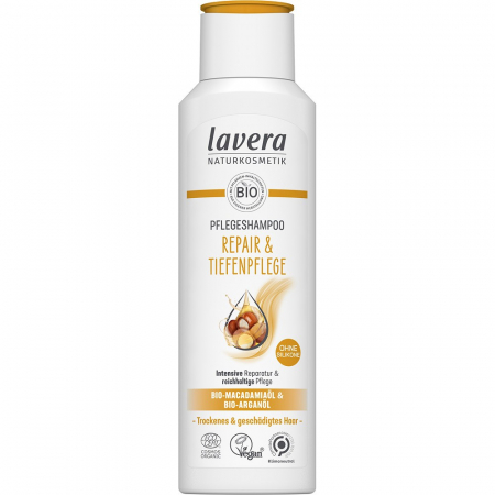 Cosmetice - Sampon pentru ingrijire si reparare cu ulei bio de macadamia si ulei bio de argan
