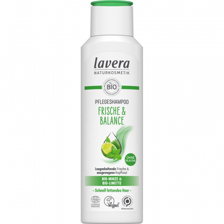 Cosmetice - Sampon pentru prospetime si echilibru cu menta bio si lime bio