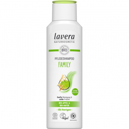 Cosmetice - Sampon pentru toata familia cu mar bio si ovaz bio
