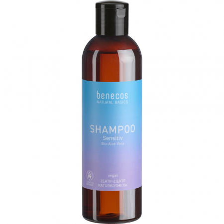 Cosmetice - Sampon sensitiv  pentru un scalp sensibil, cu aloe vera bio