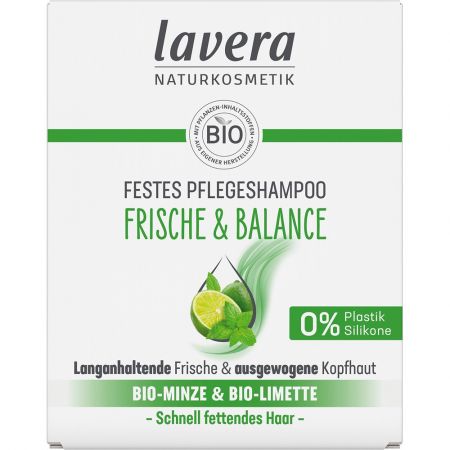 Cosmetice - Sampon solid pentru prospetimea și echilibrul parului gras