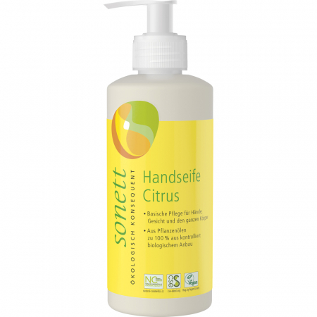 Cosmetice - Sapun lichid cu lamaie bio pentru maini si corp