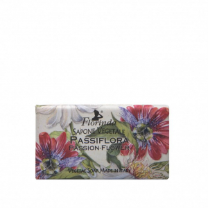 Sapunuri - Sapun vegetal cu floarea pasiunii Florinda, 100 g La Dispensa