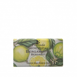 Sapunuri - Sapun vegetal cu flori de bergamota Florinda, 100 g La Dispensa