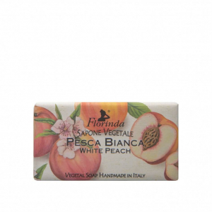 Sapunuri - Sapun vegetal cu piersici albe Florinda, La Dispensa, 100g