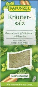 Condimente si mirodenii - Sare neiodata cu 15% ierburi si legume ecologice