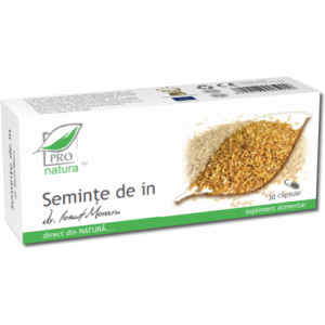 Inima si circulatie - Seminte de In, 30 capsule, Medica