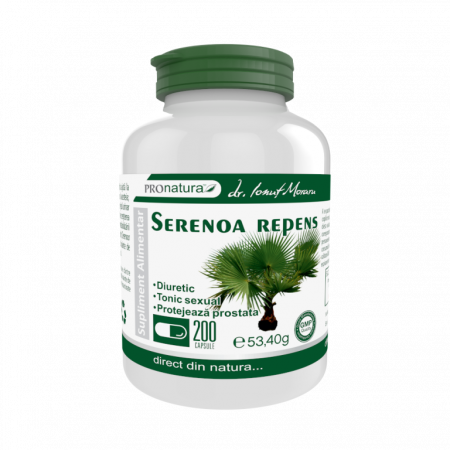 Aparatul urogenital - Serenoa Repens, 200 capsule, Medica