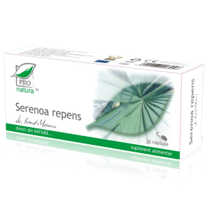 Aparatul urogenital - Serenoa repens, 30 capsule, Medica