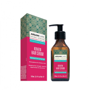 Tratamente de par - Serum fortifiant si nutritiv cu Keratina pentru parul uscat si deteriorat, Arganicare, 100 ml