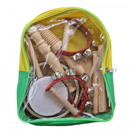 Reduceri - Set de 9 instrumente muzicale cu rucsac pentru copii