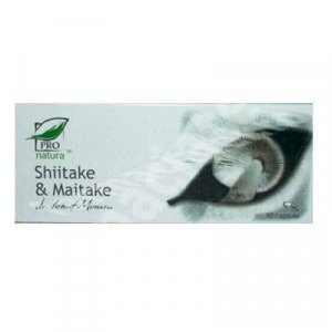 Ciuperci - Shiitake & Maitake, 30 capsule, Medica