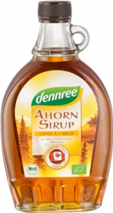 Indulcitori bio - Sirop de artar Dennree grad A gust fin