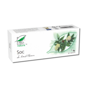 Detoxifiere - Soc, 30 capsule, Medica