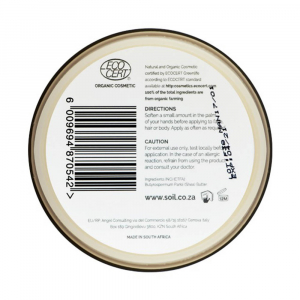 SOiL Unt Shea Fair Trade Pur Inodor 100% Organic ECOCERT 100ml [1]