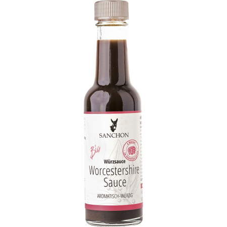 Sosuri bio - Sos bio Worcestershire picant, fara gluten