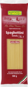 Produse de post - Spaghetti semola bio extra subtiri