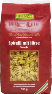 Produse de post - Spirelli semola cu mei bio