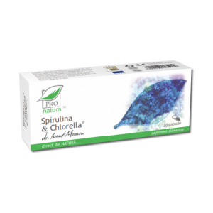 Alge - Spirulina & Chlorella, 30 capsule, Medica