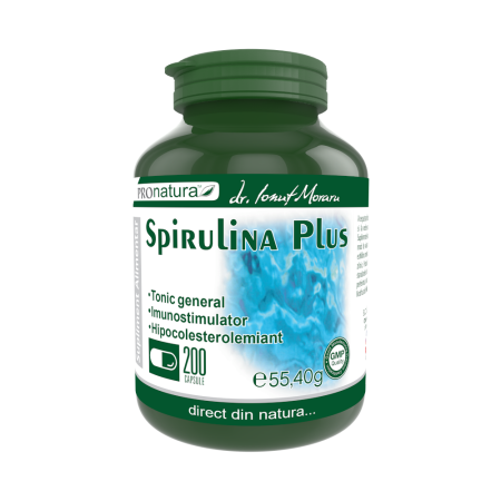 Imunitate - Spirulina Plus, 200 capsule, Medica