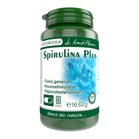 Imunitate - Spirulina Plus, 60 capsule, Medica