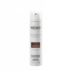 Vopsea de par - Spray corector cu vitamina B5 pentru acoperirea radacinii parului - CASTANIU INCHIS, Noah, 75 ml