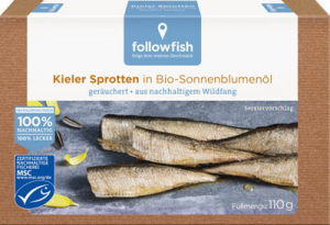 Alimente - Sprot afumat in ulei de floarea soarelui ecologic