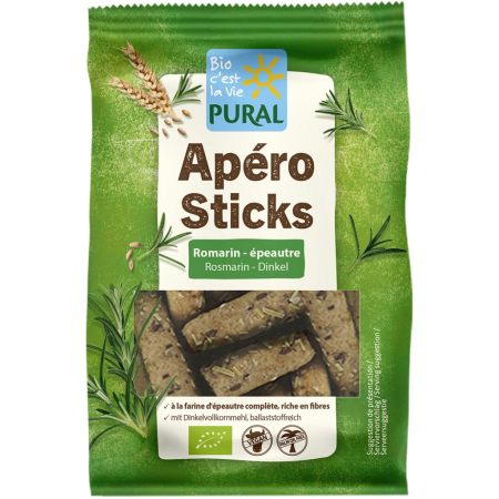 Sticks-uri, chipsuri si covrigei - Sticksuri bio din spelta cu rozmarin