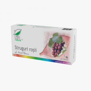 Antioxidanti - Struguri Rosii, 30 capsule, Medica