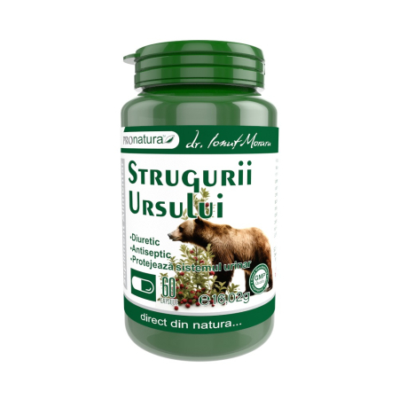 Aparatul urogenital - Strugurii Ursului, 60 capsule, Medica