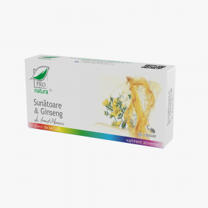 Detoxifiere - Sunătoare & Ginseng, 30 capsule, Medica