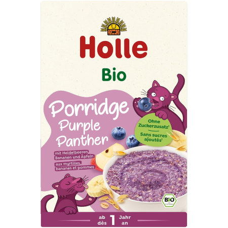 Cereale bio copii - Terci bio cu afine, banane si mere pentru copii, +1 an