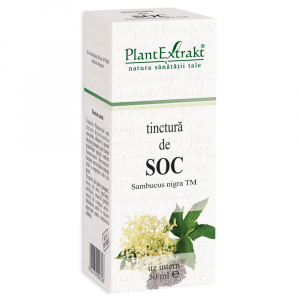 Tincturi si extracte - Tinctură de soc, 50 ml, Plant Extrakt