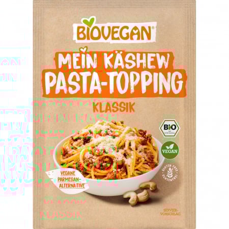 Mixuri bio si blaturi - Topping vegan clasic din caju pentru paste fara gluten