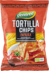 Sticks-uri, chipsuri si covrigei - Tortilla chips cu ardei eco