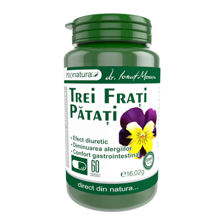 Suplimente si Remedii - Trei frati patati, 60 capsule, Medica