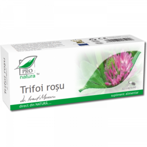Sistemul digestiv si afectiuni digestive - Trifoi rosu, 30capsule, Medica