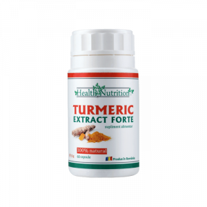Inima si circulatie - Turmeric Extract Forte 100% natural, 60 capsule, Health Nutrition