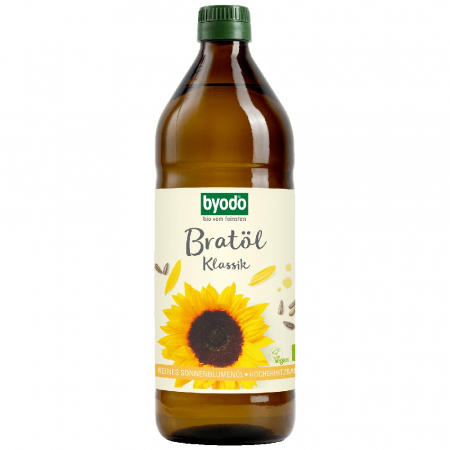 Alimente - Ulei bio din floarea soarelui pentru prajit