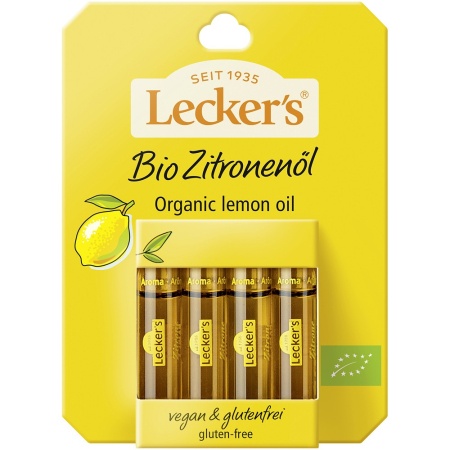 Ingrediente bio pentru copt - Ulei de lamaie bio