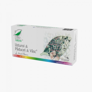 Usturoi - Usturoi & Păducel & Vâsc, 30 capsule, Pro Natura
