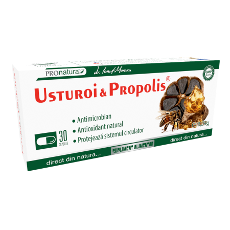 Usturoi - Usturoi și Propolis, 30 capsule, Medica