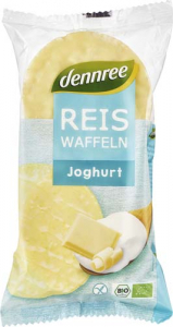 Cereale, fulgi, mic dejun - Rondele din orez expandat cu crema de iaurt